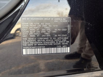 2026 Volkswagen Atlas Cross Sport SEL Premium R-Line