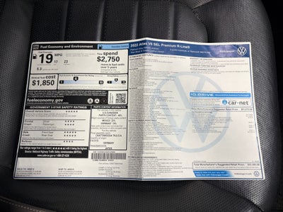 2022 Volkswagen Atlas 3.6L V6 SEL Premium R-Line