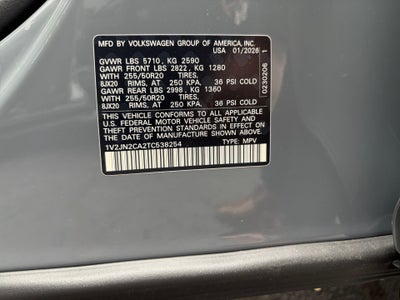 2026 Volkswagen Atlas SE with Technology