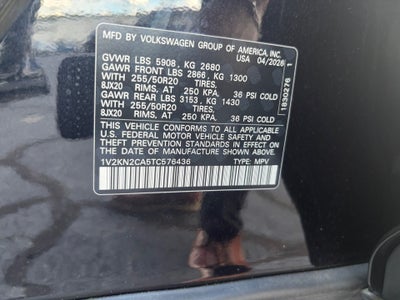 2026 Volkswagen Atlas 2.0T SE w/Technology