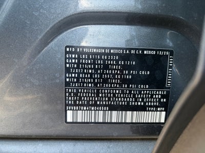 2026 Volkswagen Tiguan S