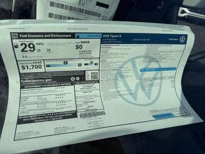 2026 Volkswagen Tiguan S