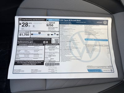 2026 Volkswagen Tiguan SE R-Line Black