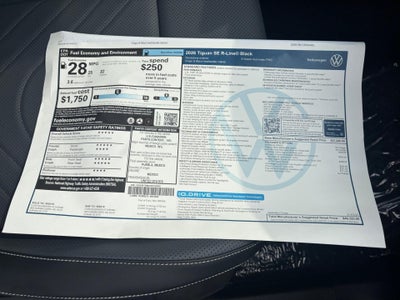 2026 Volkswagen Tiguan SE R-Line Black