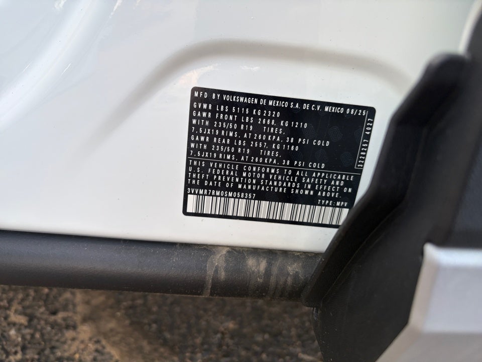 2025 Volkswagen Tiguan 2.0T SE