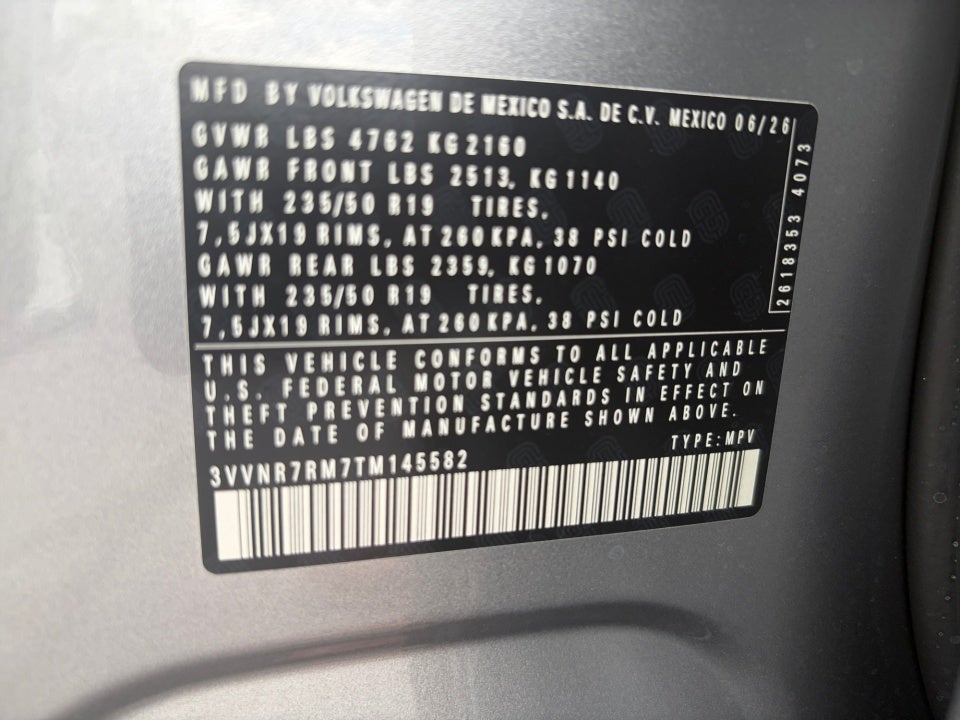 2026 Volkswagen Tiguan SE