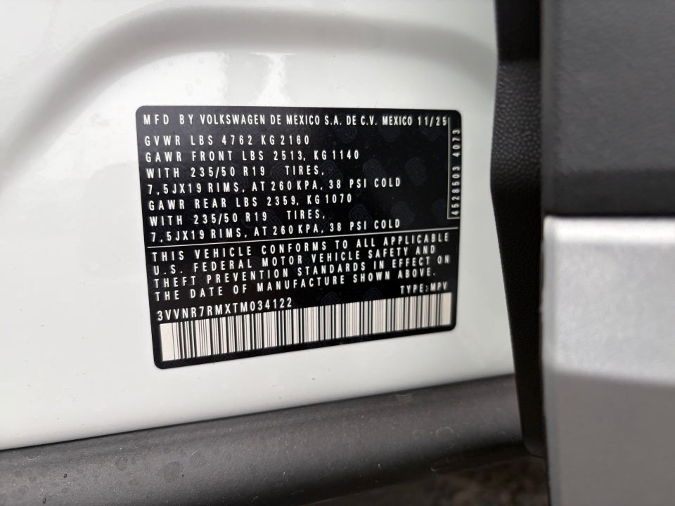 2026 Volkswagen Tiguan SE