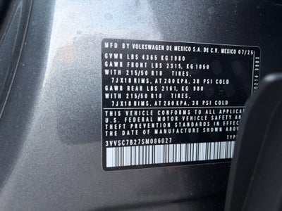 2025 Volkswagen Taos 1.5T SE