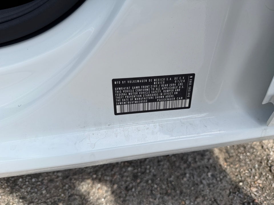 2026 Volkswagen Jetta S