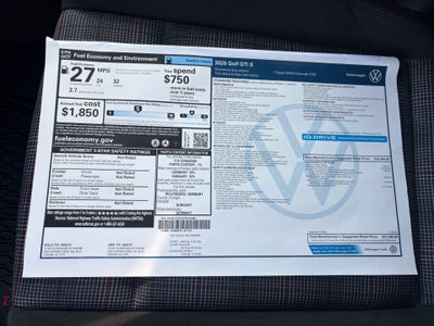 2026 Volkswagen Golf GTI S