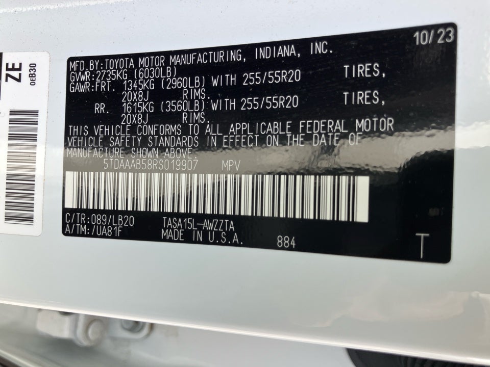 2024 Toyota Grand Highlander Platinum