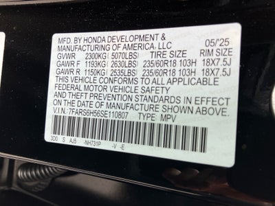 2025 Honda CR-V Hybrid Sport