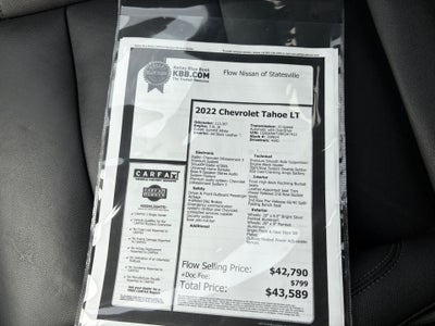 2022 Chevrolet Tahoe LT