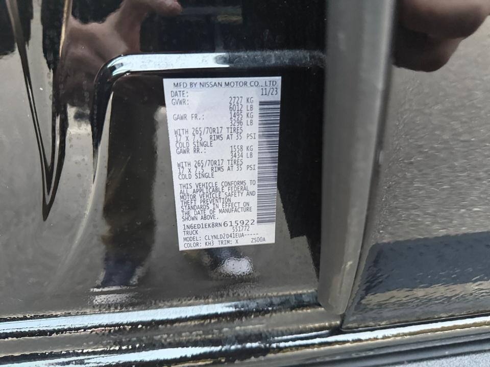 2024 Nissan Frontier PRO-4X