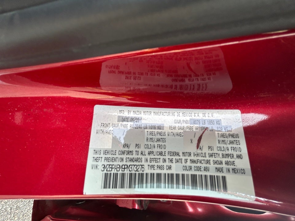 2023 Mazda Mazda3 Sedan 2.5 S Select