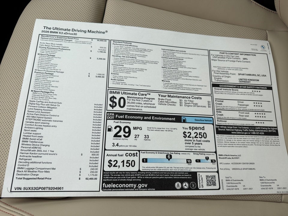 2026 BMW X3 30 xDrive