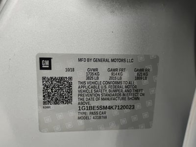 2019 Chevrolet Cruze LT