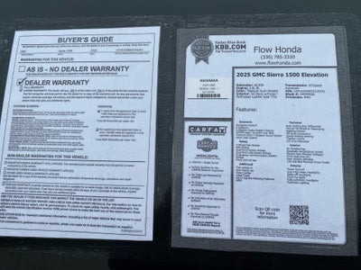 2025 GMC Sierra 1500 4WD Crew Cab Short Box Elevation with 3SB