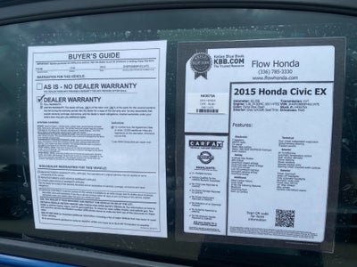 2015 Honda Civic EX