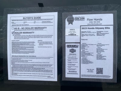 2023 Honda Odyssey Elite