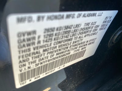 2019 Honda Pilot EX-L