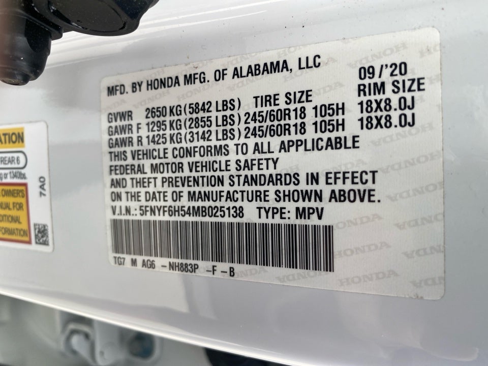 2021 Honda Pilot AWD EX-L