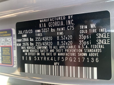 2023 Kia Sorento SX