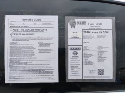 2020 Lexus NX 300h NX 300h