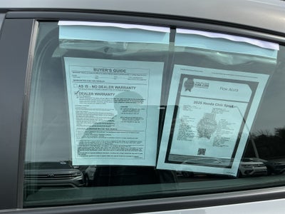 2025 Honda Civic Sedan Sport