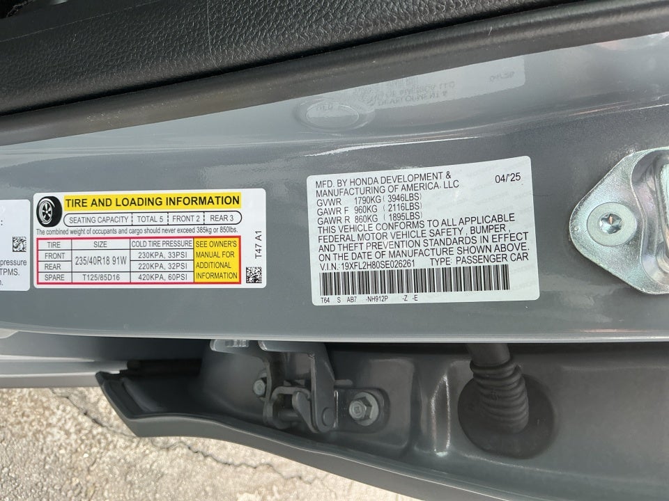 2025 Honda Civic Sedan Sport