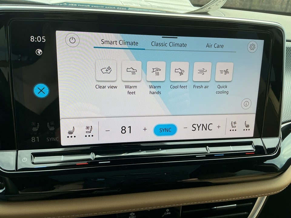 2026 Volkswagen Atlas Cross Sport SEL R-Line Black