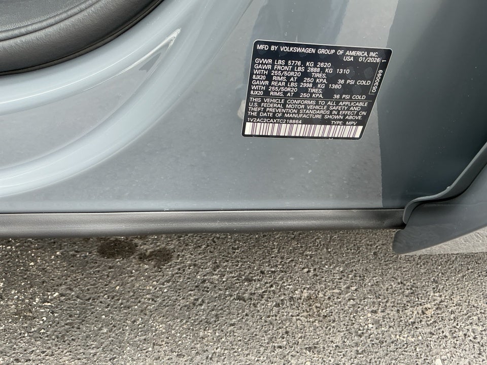 2026 Volkswagen Atlas Cross Sport SEL R-Line Black