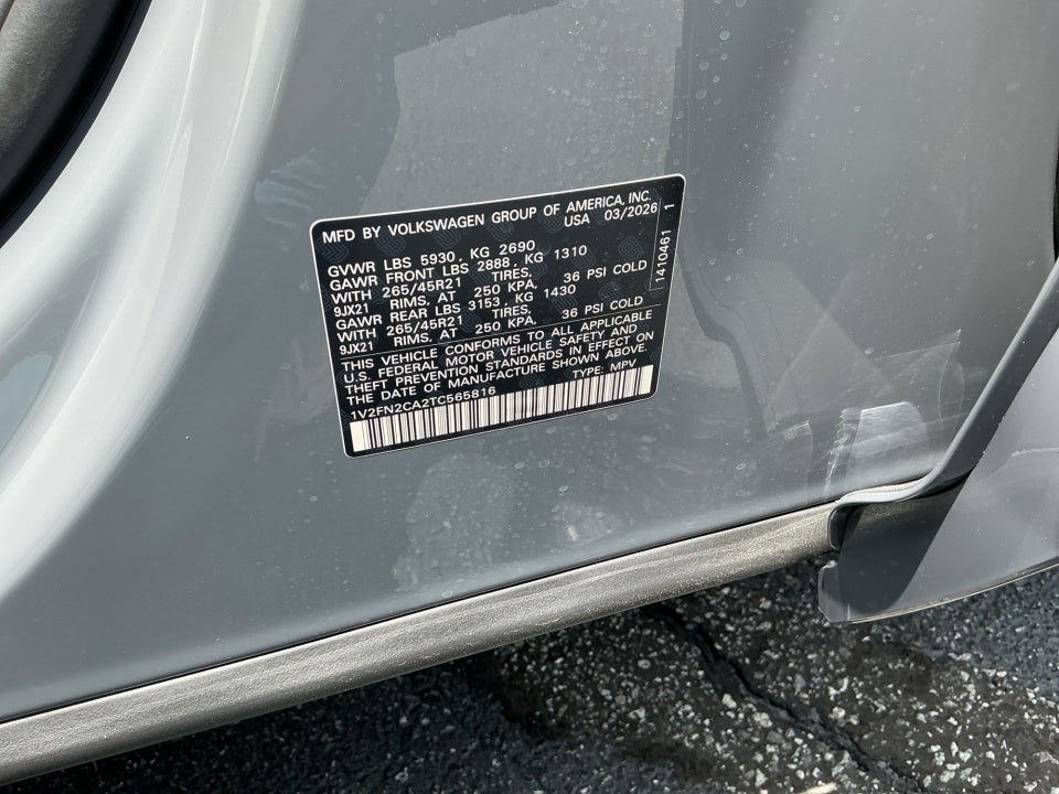 2026 Volkswagen Atlas SEL Premium R-Line