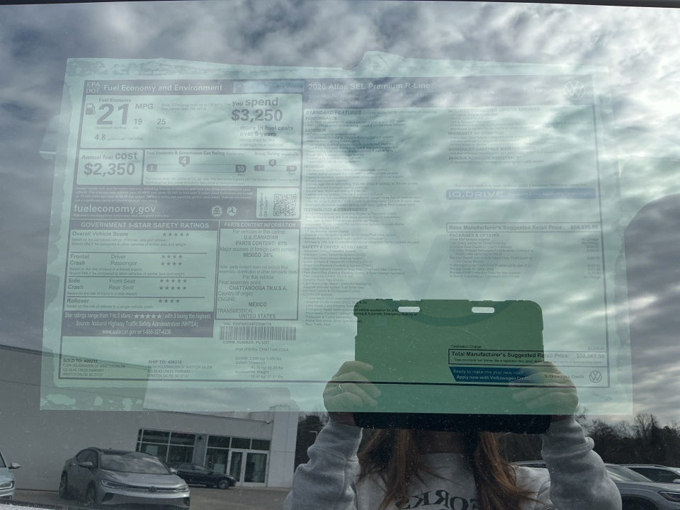 2026 Volkswagen Atlas SEL Premium R-Line