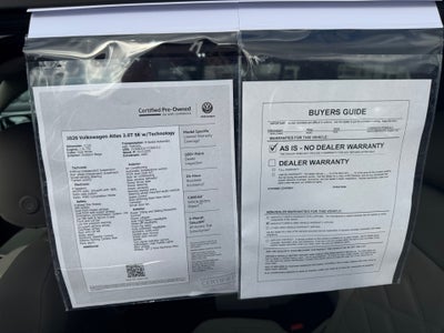 2026 Volkswagen Atlas 2.0T SE w/Technology
