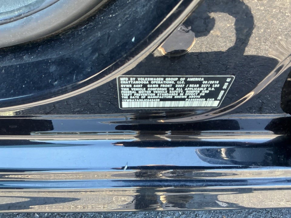 2018 Volkswagen Passat 2.0T SE