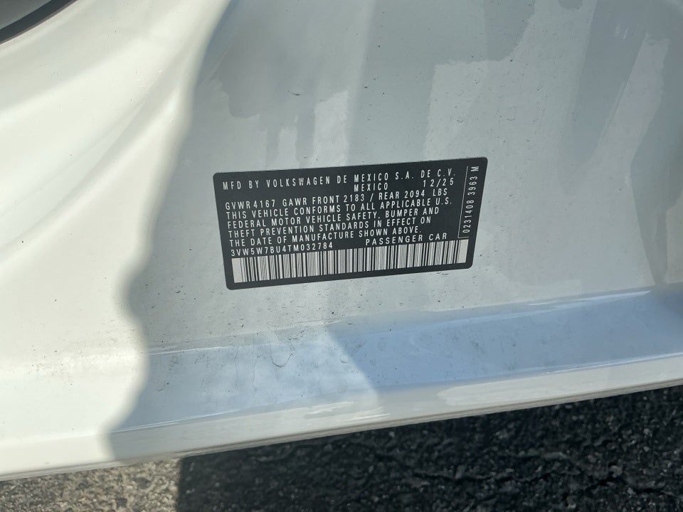 2026 Volkswagen Jetta S