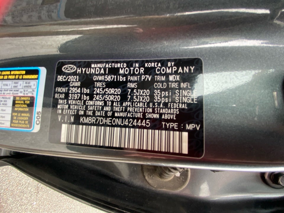 2022 Hyundai Palisade Calligraphy