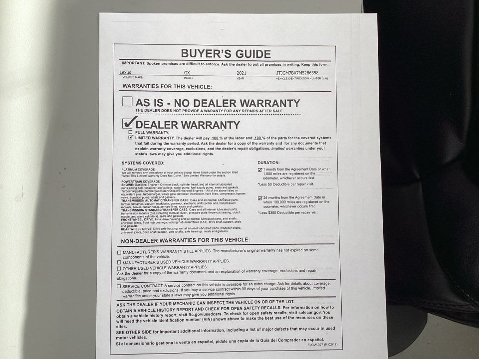 2021 Lexus GX 460 Luxury