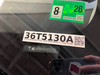 2025 Tesla Model 3 Long Range All-Wheel Drive