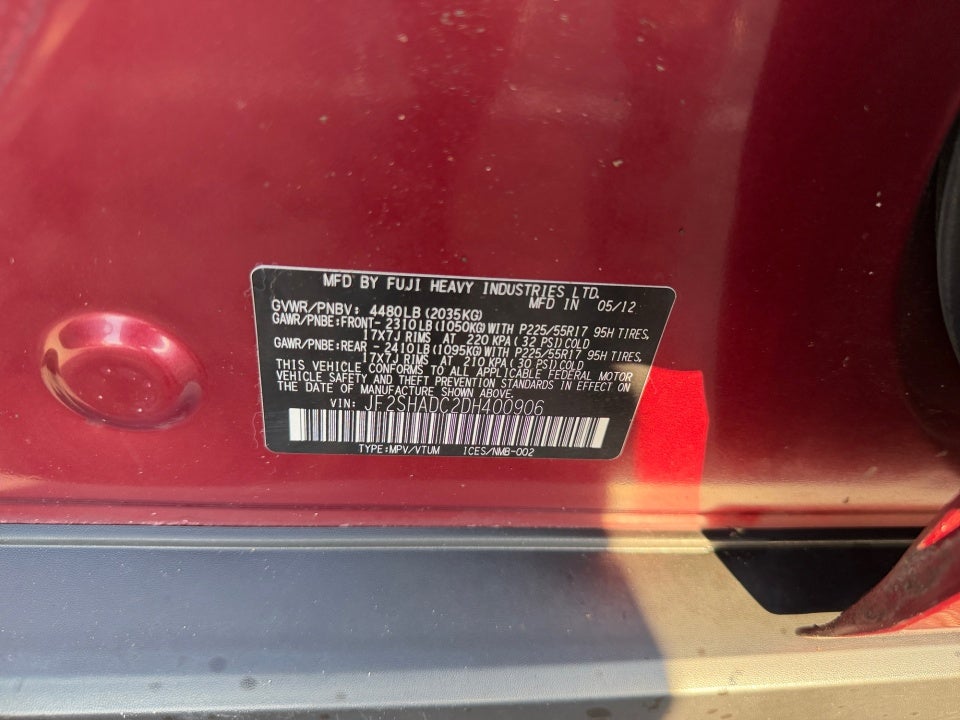 2013 Subaru Forester 2.5X Premium