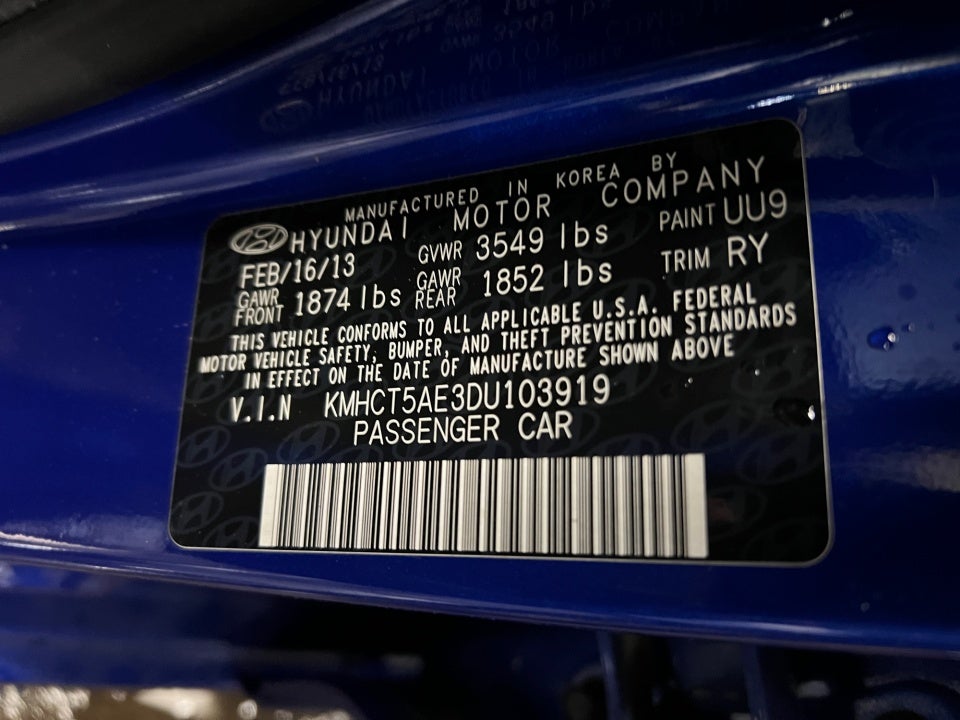 2013 Hyundai Accent GS