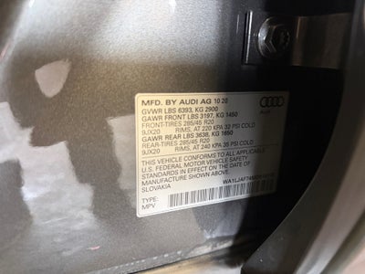 2021 Audi Q7 Premium Plus 45 TFSI quattro Tiptronic