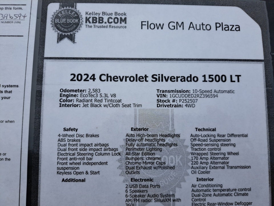 2024 Chevrolet Silverado 1500 LT
