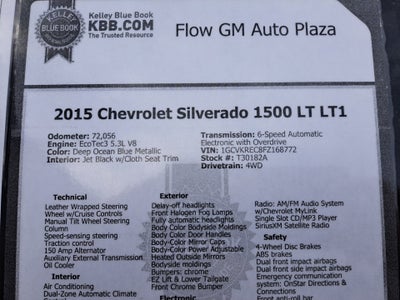 2015 Chevrolet Silverado 1500 1LT