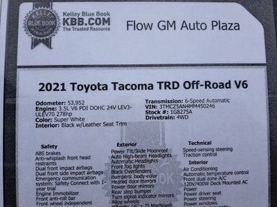 2021 Toyota Tacoma TRD Off-Road