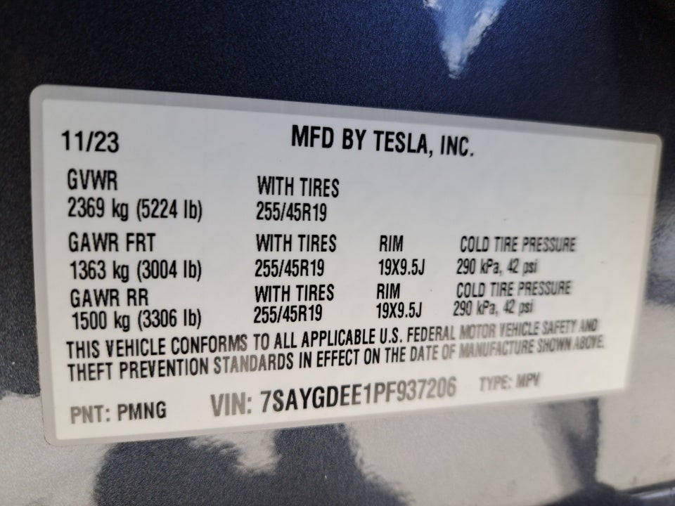 2023 Tesla Model Y Long Range Dual Motor All-Wheel Drive