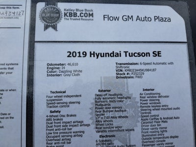 2019 Hyundai Tucson SE