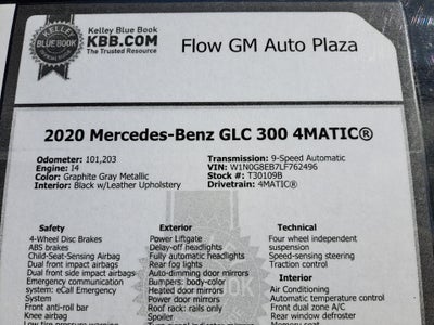 2020 Mercedes-Benz GLC 300 4MATIC®