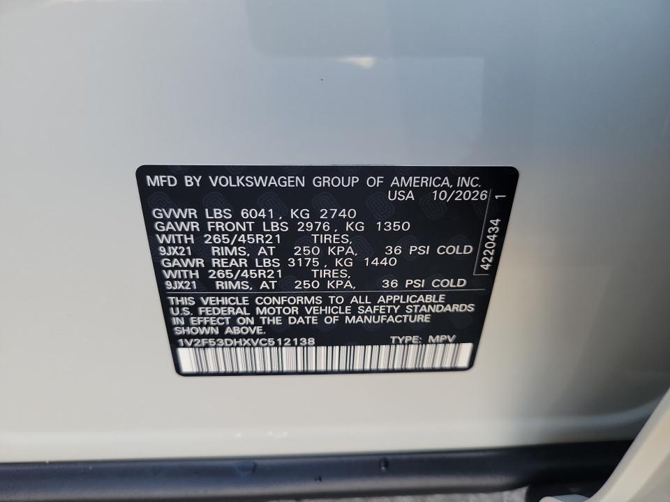 2027 Volkswagen Atlas SEL Premium R-Line